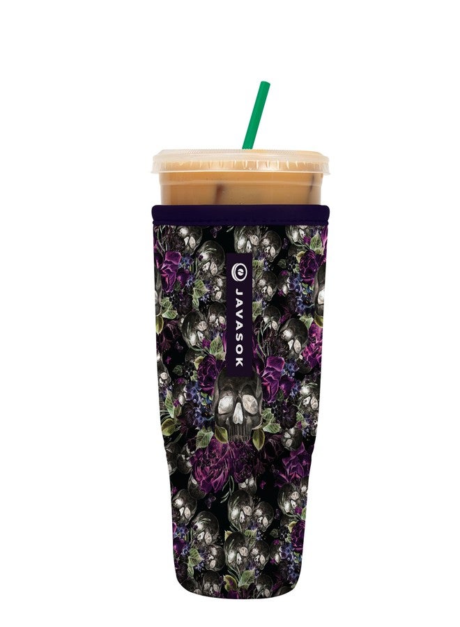 Sok It JavaSok Iced Coffee & Cold Soda Insulated Neoprene Cup Sleeve (After Dark, Large: 30-32oz) - Image 1