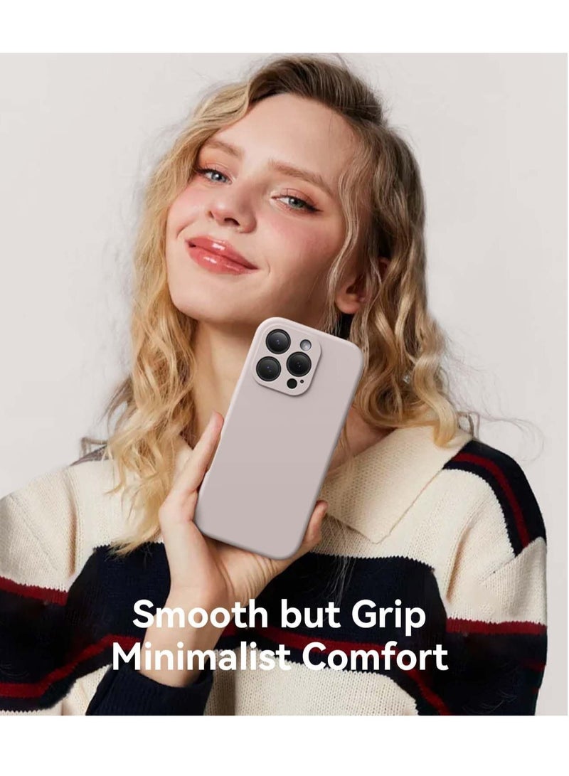 TIGER Titanium Silicone Case for iPhone 16 Pro Max – MagSafe Compatible Protective Cover with Camera Guard, Soft Microfiber Anti-Scratch Lining – Shockproof Design – Includes 2 Tempered Glass Screen Protectors - Image 2