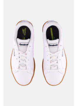 Reebok Kids Boy Royal Complete Lace Up Tennis Shoes, White  - Image 3