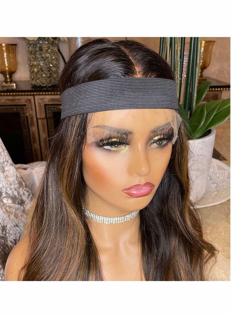 Y&D 4 PCS Lace Edge Headband Adjustable Elastic Melting Band for Wigs  - Image 5