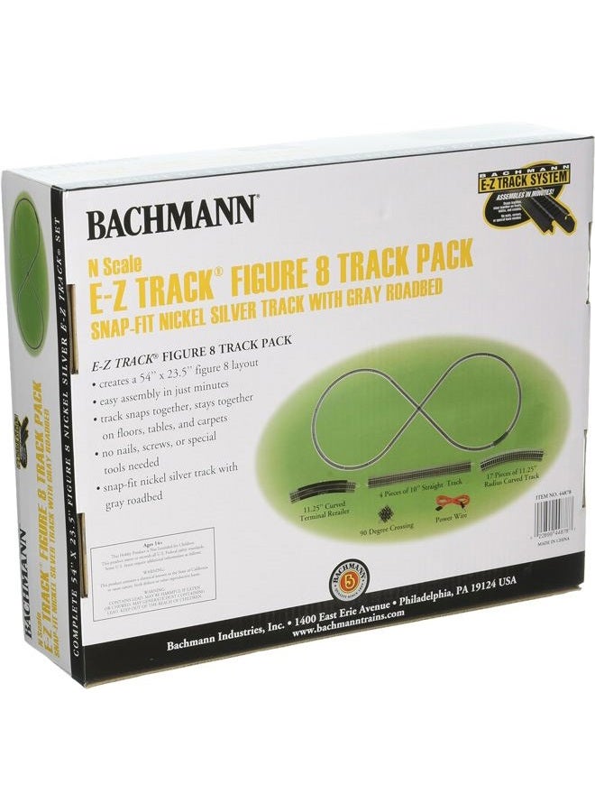 Bachmann Figure 8 E-Z Track Pack - N Scale Train, 44878 - Image 5