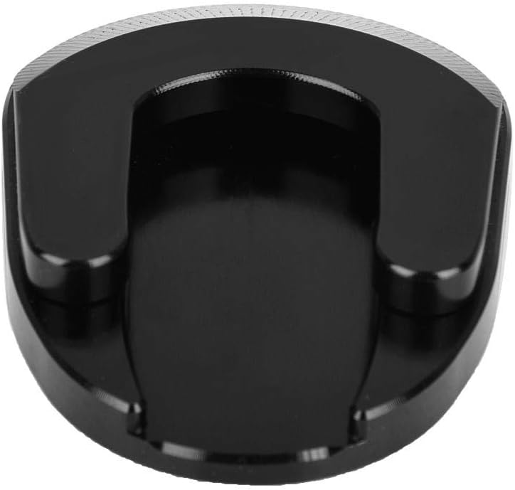 woobles Motorcycle Kickstand Enlarger Cover,CNC Aluminum Anti-Slip Side Stand Plate for Honda Forza 300 18-19(Black) - Image 3