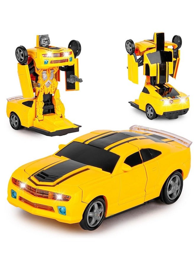 زيست فور تويز لعبة تشوه أوتوماتيكية 2 في 1 من zest 4 toyz مع موسيقى خفيفة ووظيفة الصدمات (سيارة رياضية 1) - متعددة الألوان  - Image 1