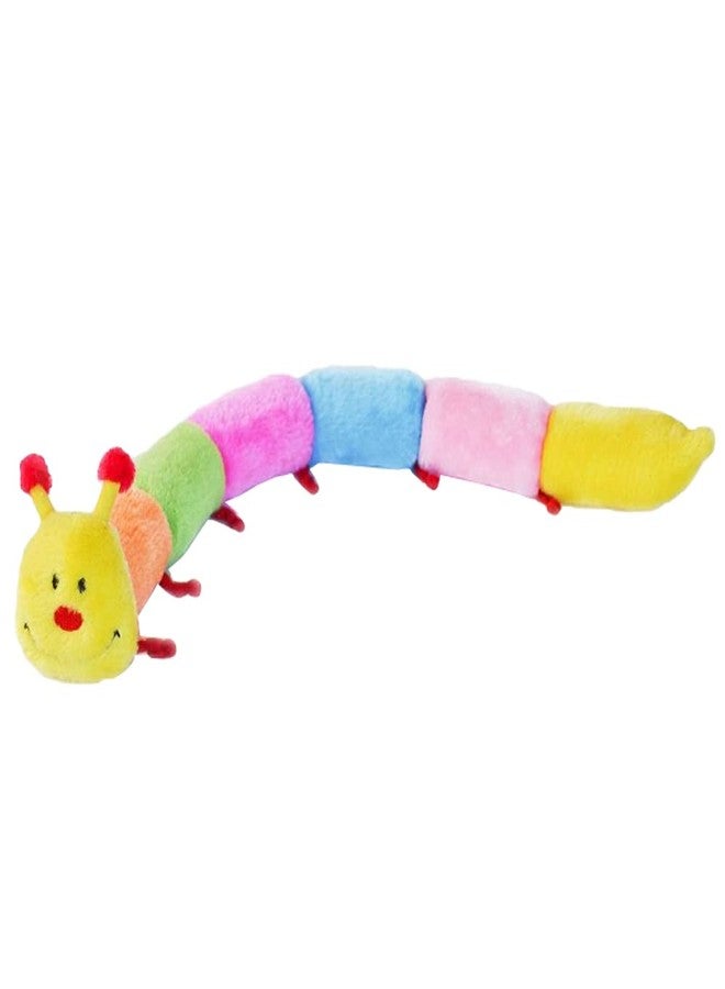 ZippyPaws Deluxe Caterpillar- Dog Toys to Keep Them Busy, For Medium & Large Dogs, Squeaky Pet Toy for Boredom, Stuffed Chew Toy, Soft Plush Puppy Products, 6 Blaster Squeakers & 1 Round Squeaker- 30" - Image 2