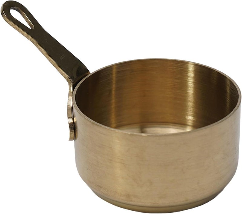 Stainless Steel Saucepan 100ml, Small Kitchen Pots Warming Baby Food, Coffee, Milk, Butter Making Gravy, Non-Stick Cooking Pot for Gas Stove(60ML）) - Image 3