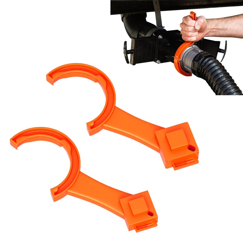 TagRecove 2 PCS RV Sewer Hose Wrench MultiPurpose Sewer Hose Connector Wrench for Connecting and Disconnecting Sewer Hoses Fits 3Inch and 4Inch MaleFemale RV Sewer Caps RV Accessories - Image 2