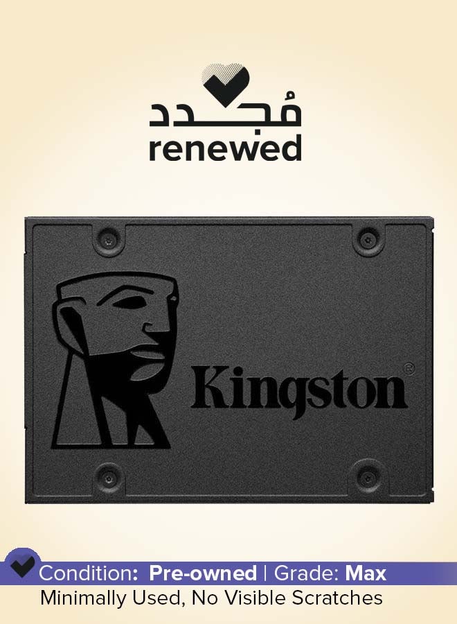 كينغستون مجدد - محرك أقراص الحالة الصلبة الداخلي SATA III A400 SSD - SA400S37/960G - Image 1