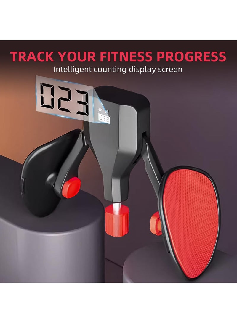 SYOSI 50 KG Adjustable Thigh Master, Leg & Inner Thigh Exercise Equipment with Counter, Kegel Exerciser & Pelvic Floor Trainer, Hip Trainer for Home Workouts, Black Myth  - Image 2