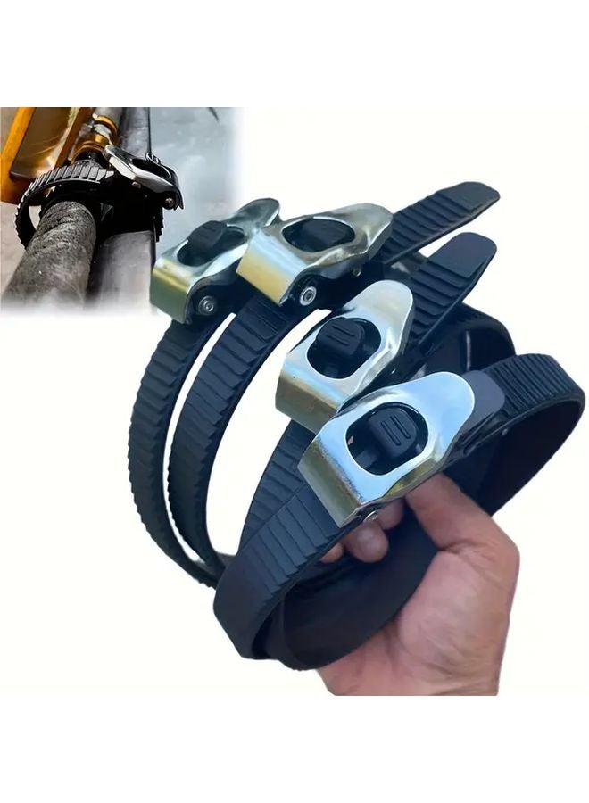 Heavy Duty Ratchet Strap 12 6in Adjustable PVC Lock Strap For Vehicle Repair Pipe Fixing - Image 5