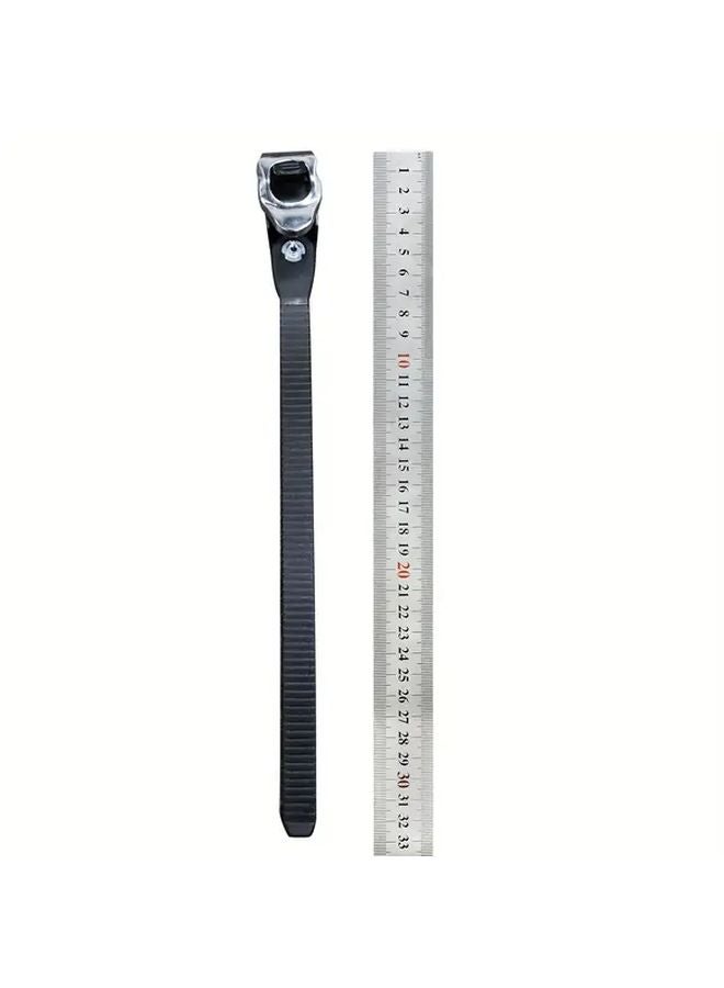 Heavy Duty Ratchet Strap 12 6in Adjustable PVC Lock Strap For Vehicle Repair Pipe Fixing - Image 1