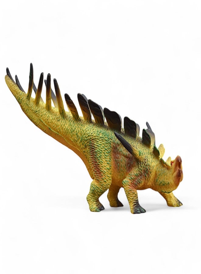 MASIPICKS Dinosaur Action Figures Dragon Park Animal Toys for Kids 3-12 Years Realistic Dinosaur 10 Inch Big Size Education Toy for Boys Girls (Stegosaurus 2) - Image 1