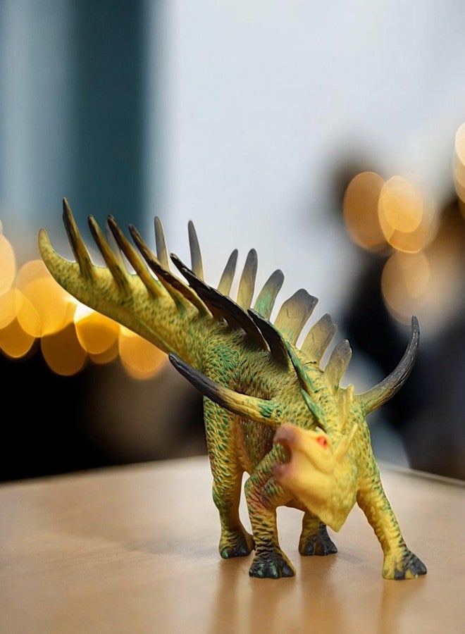 MASIPICKS Dinosaur Action Figures Dragon Park Animal Toys for Kids 3-12 Years Realistic Dinosaur 10 Inch Big Size Education Toy for Boys Girls (Stegosaurus 2) - Image 3