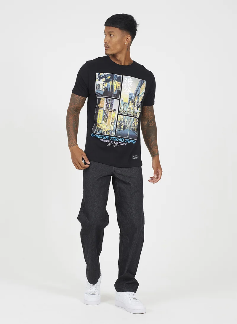 BRAVE SOUL Graphic Print T-Shirt