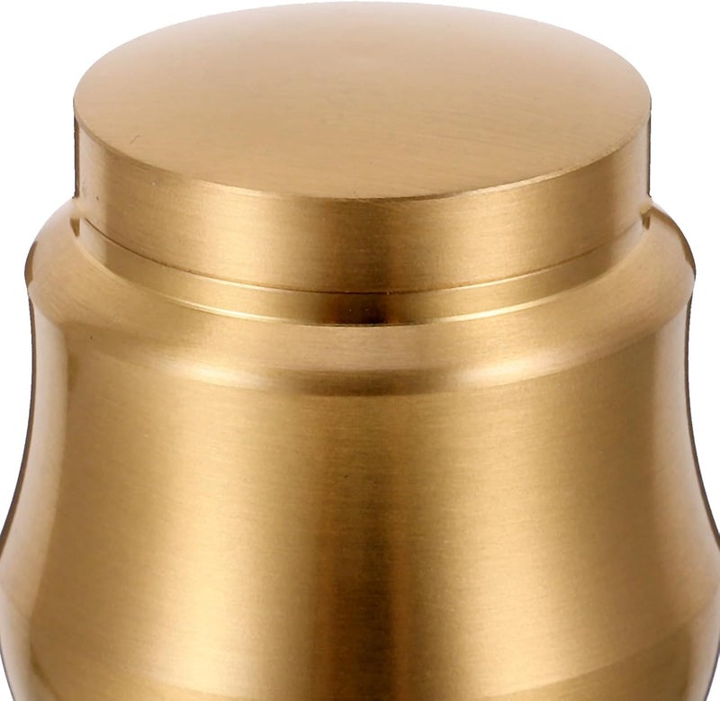 GANAZONO Bird Training Food Jar with Copper Material Vertical Bird Feeder Container for Parakeets Budgerigars Cockatiels for Cage Feeding and Training - Image 3