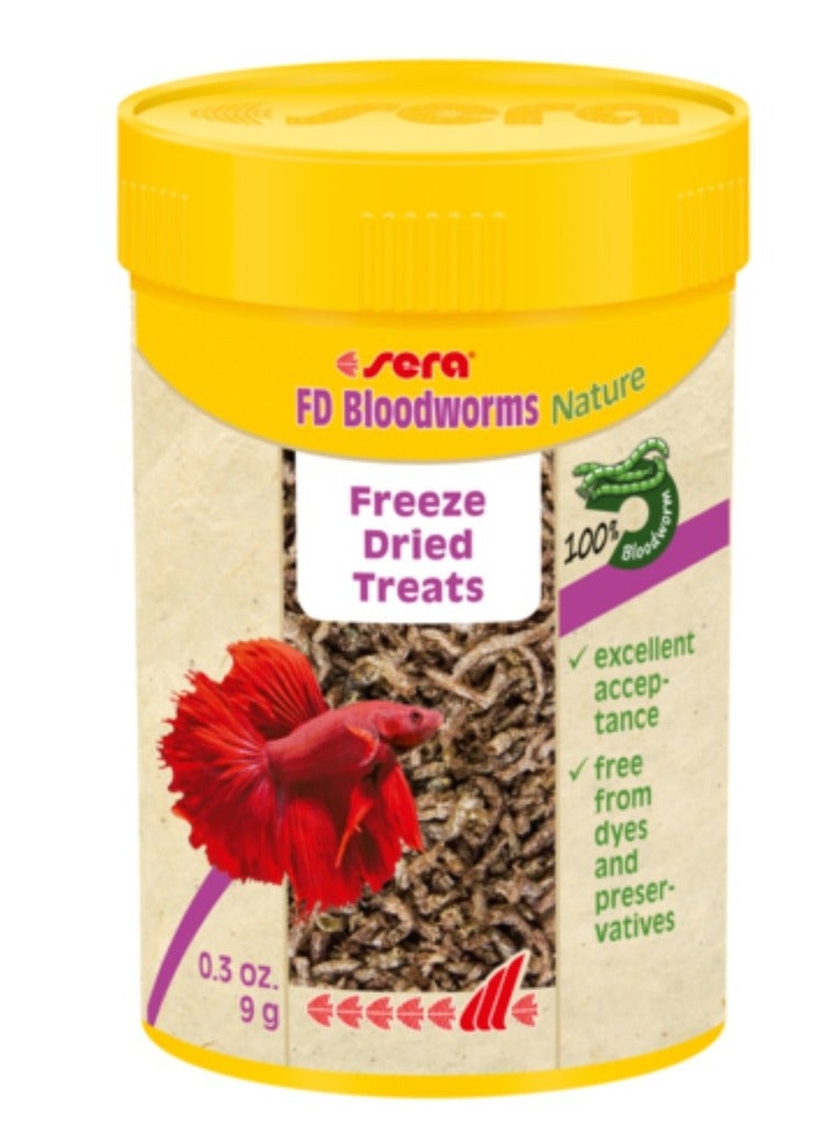 سيرا ديدان الدم الطبيعية من FD [الحجم - 100 مل، الوزن - 9 جم]