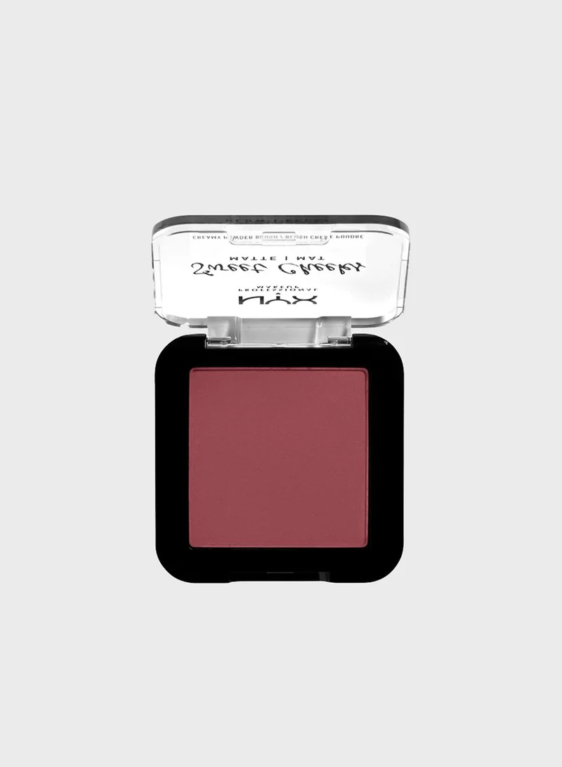 NYX PROFESSIONAL MAKEUP Sweet Cheeks Creamy Powder Blush -Bang Bang