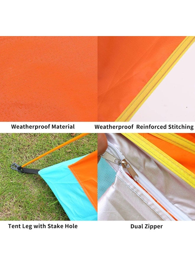 GO2CAMPS Camping Tent 4 Person, Instant Automatic Pop Up Dome Tent, Portable Windproof Lightweight for Family Backpacking Hunting Hiking Outdoor Beach Tent and Picnic Tent - Image 4