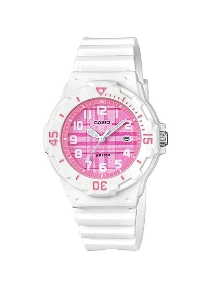 Casio Womens Quartz Watch, Analog Display and Resin Strap LRW-200H-4CVDF - Image 1