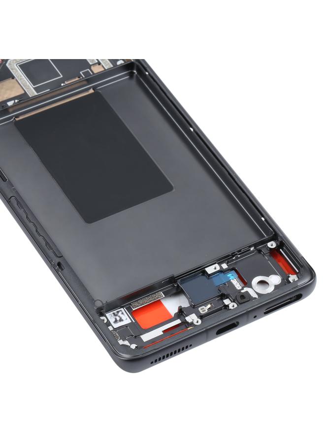 erorex Original Front Housing LCD Frame Bezel Plate for Xiaomi 12 Pro / 12 Dimensity / 12S Pro(Black) - Image 5