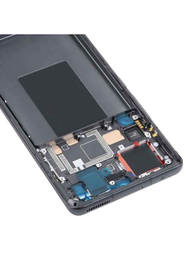 erorex Original Front Housing LCD Frame Bezel Plate for Xiaomi 12 Pro / 12 Dimensity / 12S Pro(Black) - Image 4