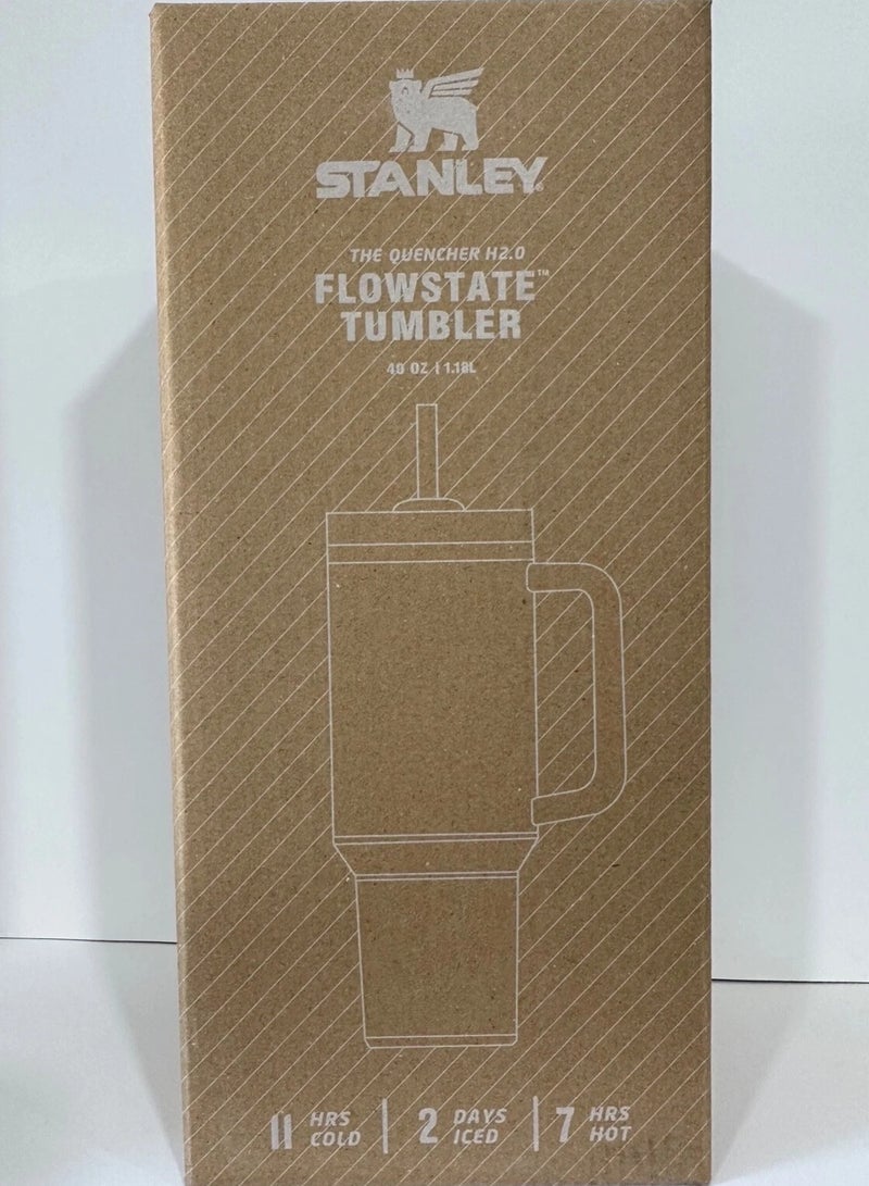 Stanley Mug with Straw and Handle, Insulated Mug with Lid Travel Mug Stainless Steel Coffee Mug for Hot Iced Drinks, Travel Mug with Handle Black  - Image 2