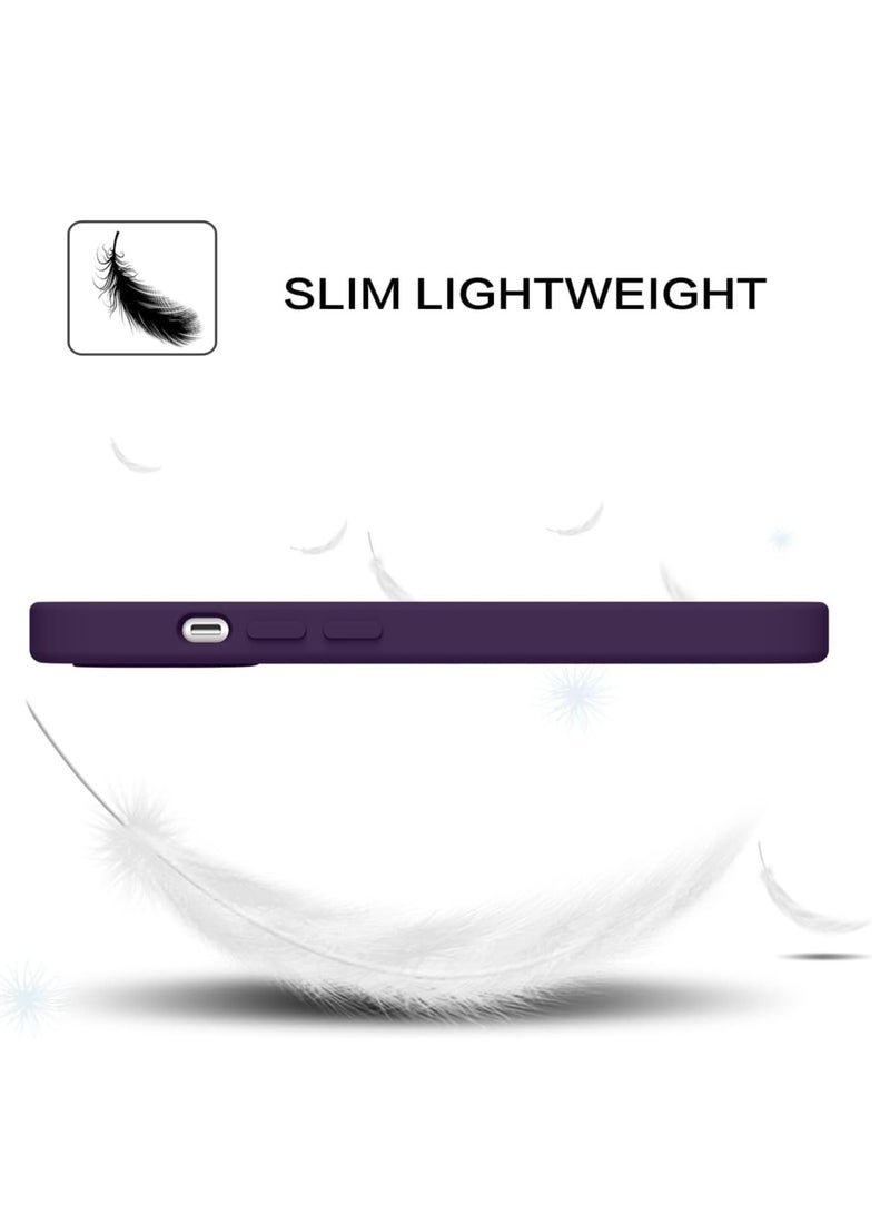 ELTRAZONE oft Silicone Rubber Bumper Microfiber Lining Hard Back iPhone 15 Pro Back Cover Shockproof Protective Case Cover, Anti-Scratch, Dustproof, Premium Quality, Slim-Fit - Image 4