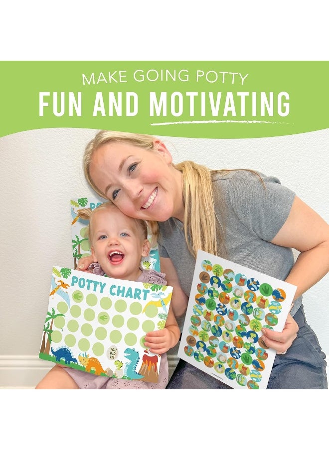 Hadley Designs Hadley Designs Dinosaur Potty Training Chart for Toddlers Boys  - Image 5