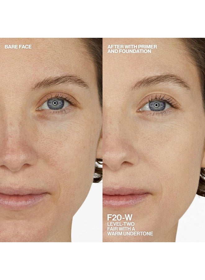 SmashBox Always On Foundation With Hyaluronic Acid|Medium-To-Full Coverage|Hydrating + Long Lasting, 1.01 Fl. Oz., F20W  - Image 2