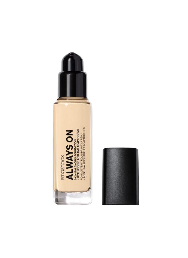 SmashBox Always On Foundation With Hyaluronic Acid|Medium-To-Full Coverage|Hydrating + Long Lasting, 1.01 Fl. Oz., F20W  - Image 1