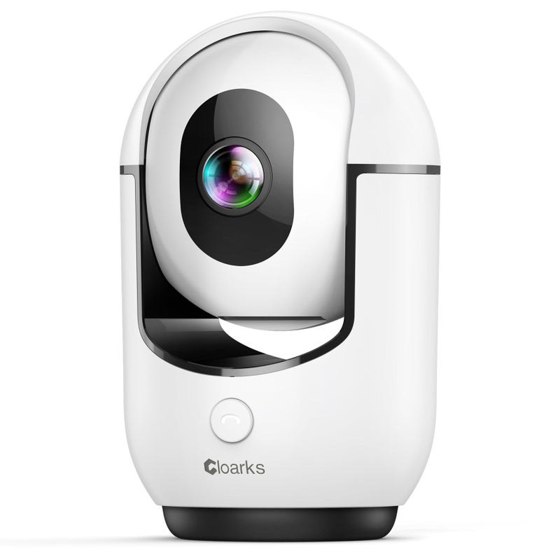 Cloarks 2K Pan/Tilt Security Camera, WiFi Indoor Cameras for Home Security with AI Motion Detection, Pet/Dog/Baby Camera with Phone App, 2-Way Audio, 24/7, Siren, TF/Cloud Storage - Image 1