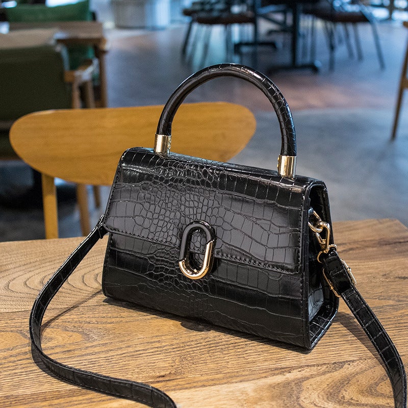 Bags For Women Crossbody Bag Handheld Small Square Bag Easiest For Match Handbag Shoulder Women'S Bag Crocodile Pattern Kelly Bag - Image 3