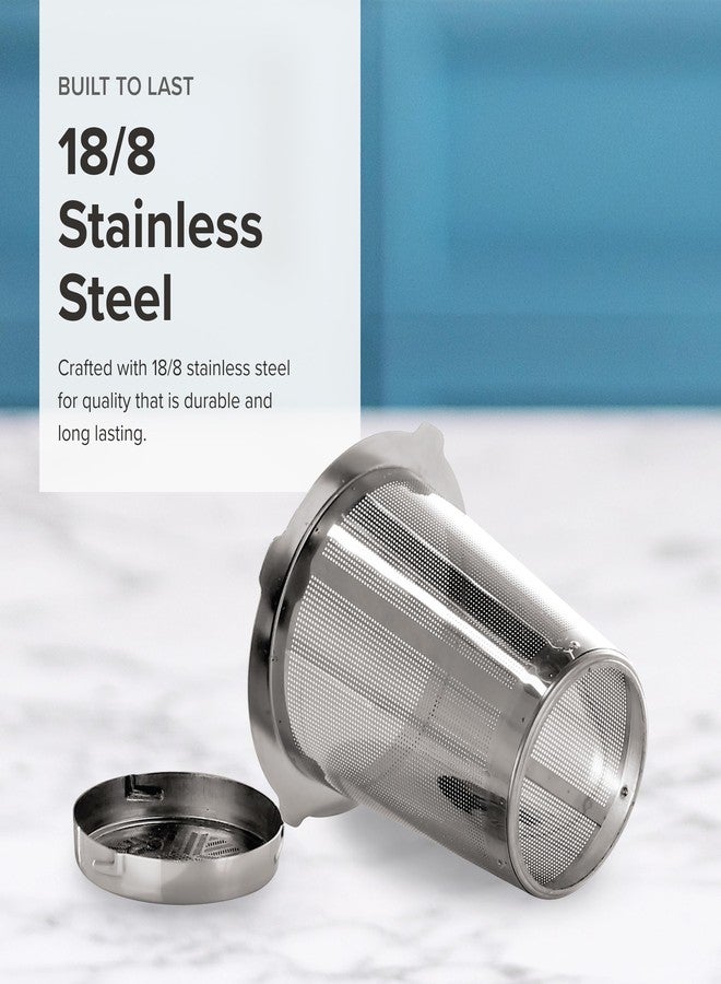 Frieling USA 3" Easy Clean Tea Infuser with Removal Bottom, Medium, Silver - Image 5
