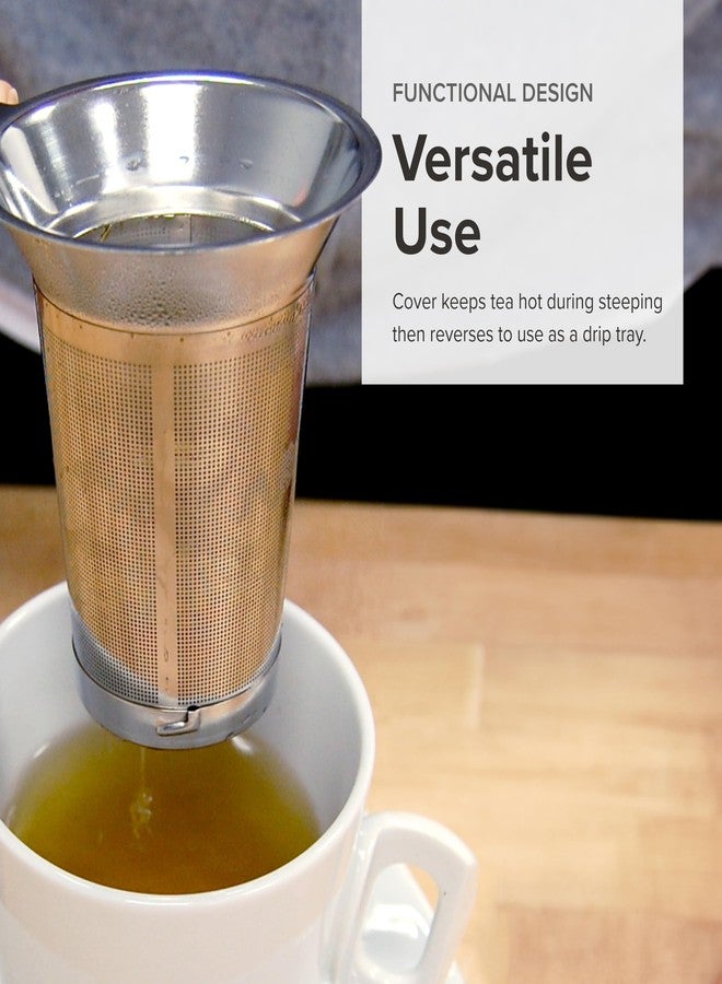 Frieling USA 3" Easy Clean Tea Infuser with Removal Bottom, Medium, Silver - Image 4