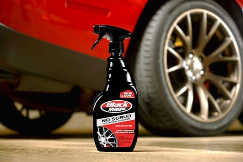 Black Magic 120218 No Scrub All Wheel Cleaner, 23 oz. (Pack of 2) - No Scrubbing Needed, Just Apply, Hose Off and Wipe for Clean Wheels Every Time - Image 4