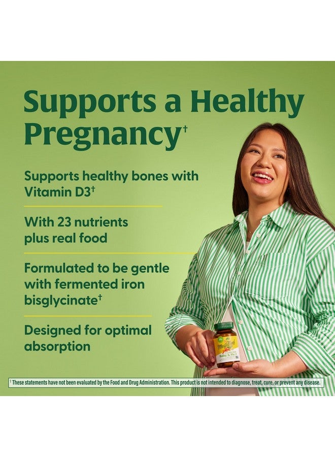 ميغافود ميجا فود بيبي آند مي 2 متعدد الفيتامينات قبل الولادة للنساء مع الكولين، ميثيل فولات، الحديد - خالٍ من الغلوتين، نباتي، متعدد الفيتامينات قبل الولادة للنساء - 60 قرصًا، 30 حصة - Image 3
