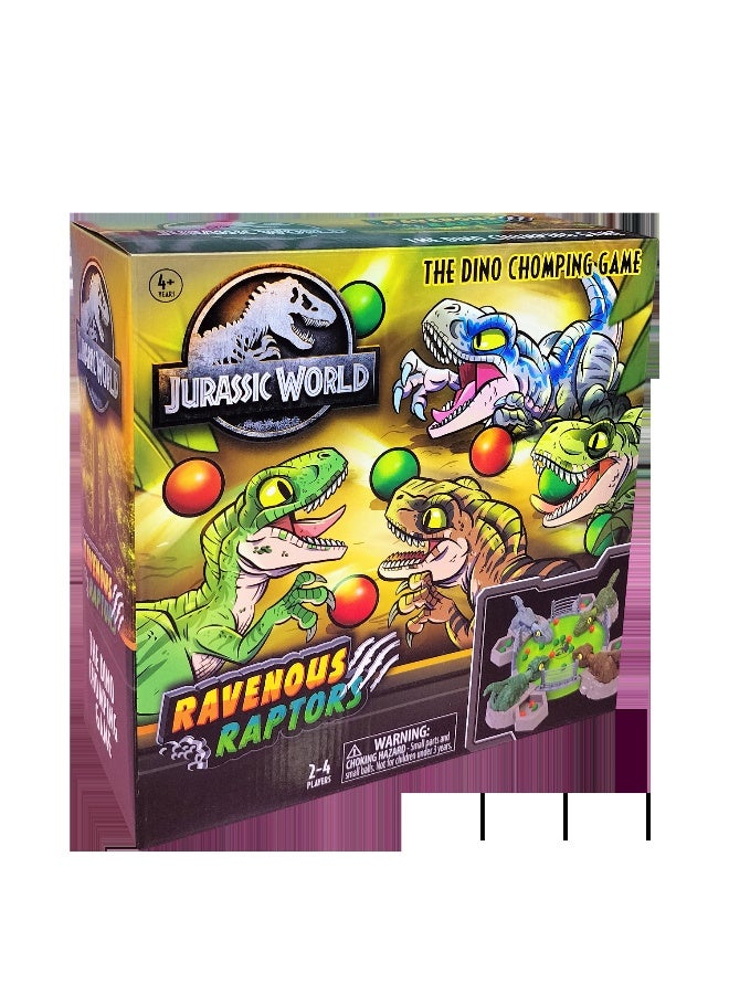 JURASSIC WORLD Jurassic Ravenous Raptors Game - Image 4