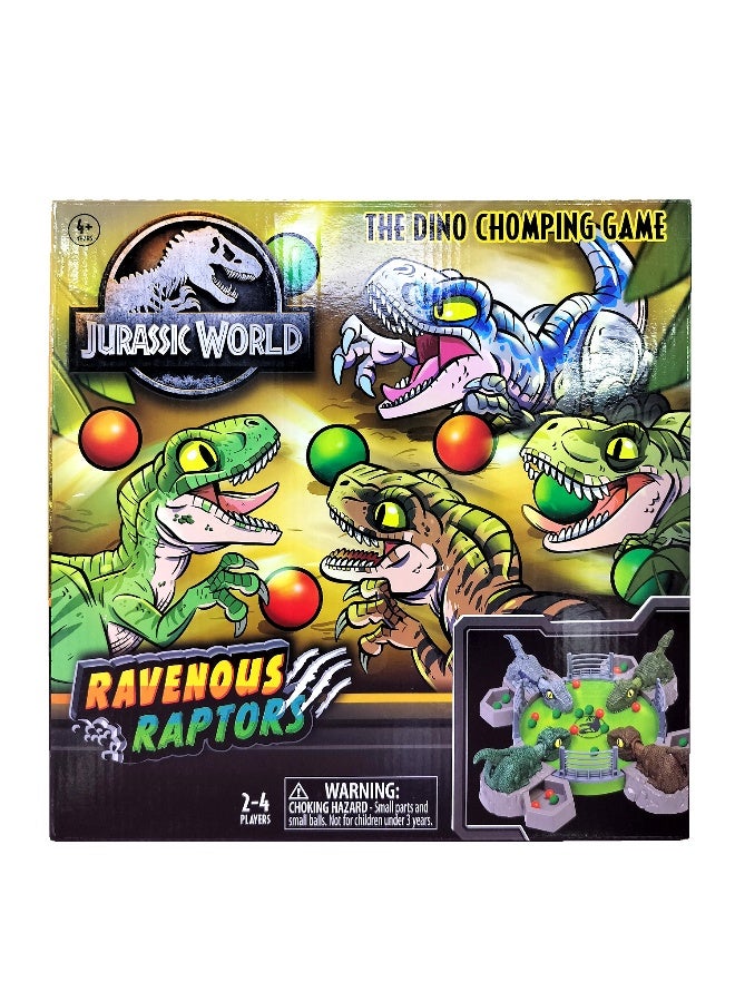 JURASSIC WORLD Jurassic Ravenous Raptors Game - Image 1