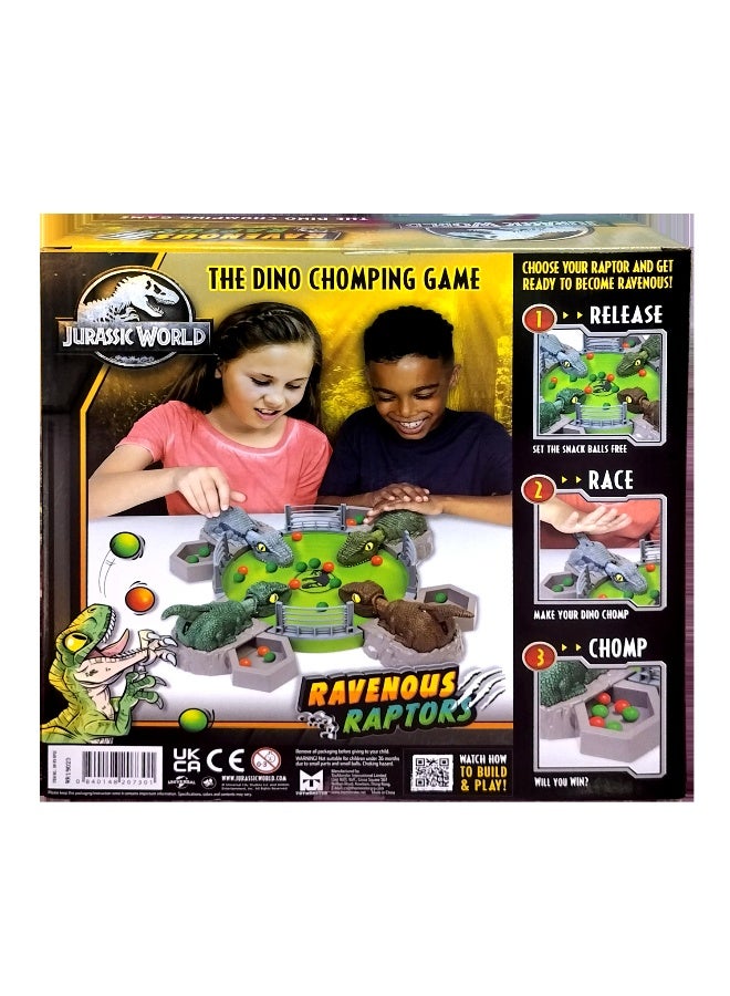 JURASSIC WORLD Jurassic Ravenous Raptors Game - Image 5