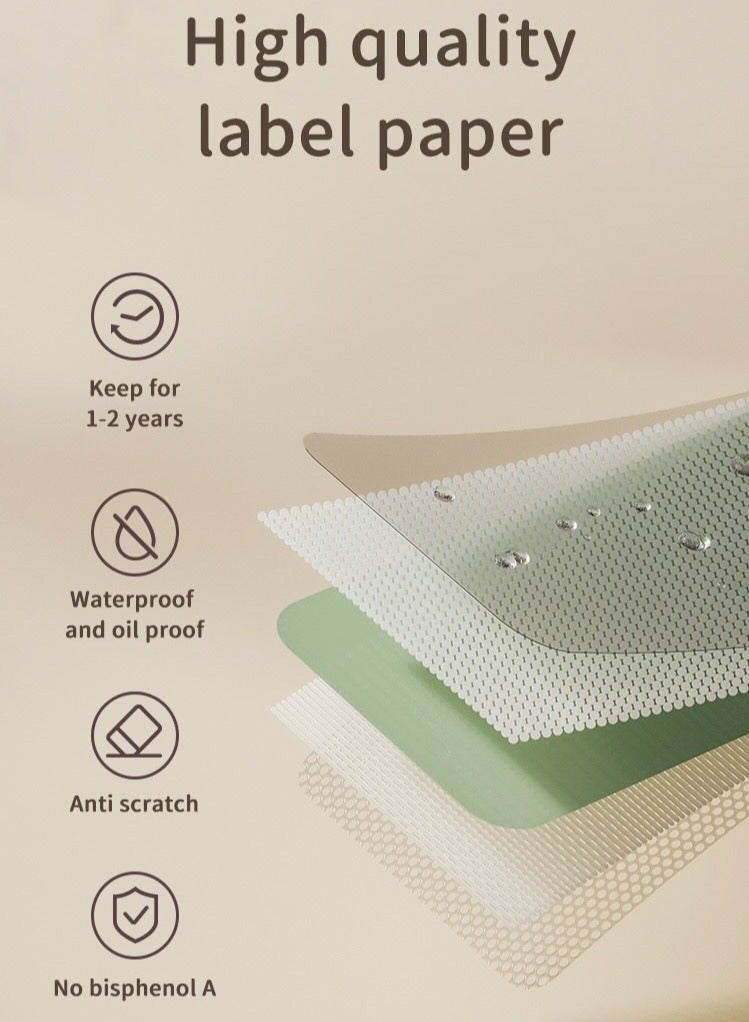 طابعة ملصقات حرارية صغيرة الحجم للجيب مع اتصال BT، تصميم الكل في واحد، دعم مستمر وملصقات الفجوة، قاطع مدمج لبطاقات الأسعار، والمشروعات اليدوية، والمجلات، وأدوات الدراسة والملصقات - Image 5