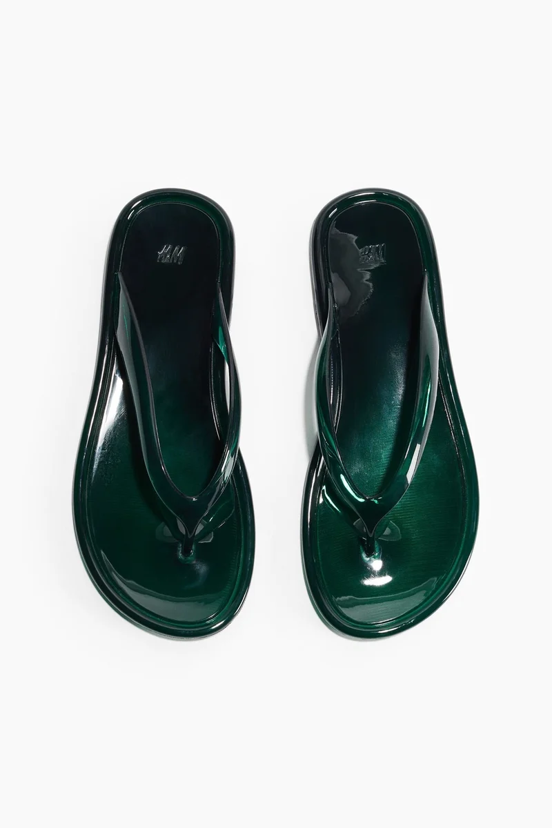 H&M Semi-transparent flip-flops