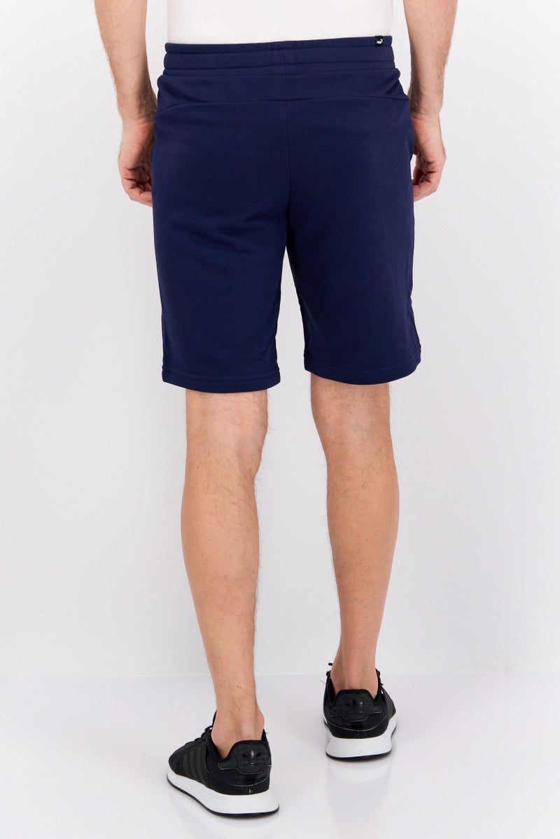 PUMA Men Brand Logo Training Shorts, Blue - Image 3