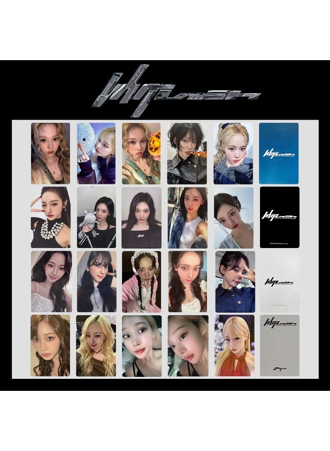 NIBEMINENT 5 Pcs Kpop AESPA - Giselle Whiplash Lomo Cards Card For Fans Collection Gifts - Image 2