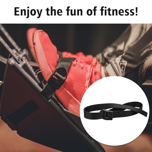 MAGNEECH Ultimate Concept 2 Rower Accessories: Rowing Machine Foot Straps and Bike Pedal Straps, Multifunctional Adjustable Nylon Belt for Foot Strap Replacement, Enhanced Performance - 2 Pack - Image 2