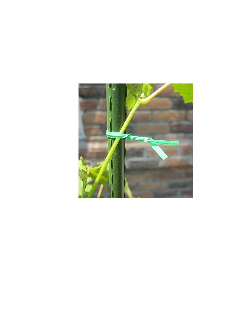 HONGTAI Garden Twist Tie Cable Tie Plastic Cable Tie Wire Cable Reel With Cutter Gardening Plant Bush Flower Cable Tie Size 50M - Image 3