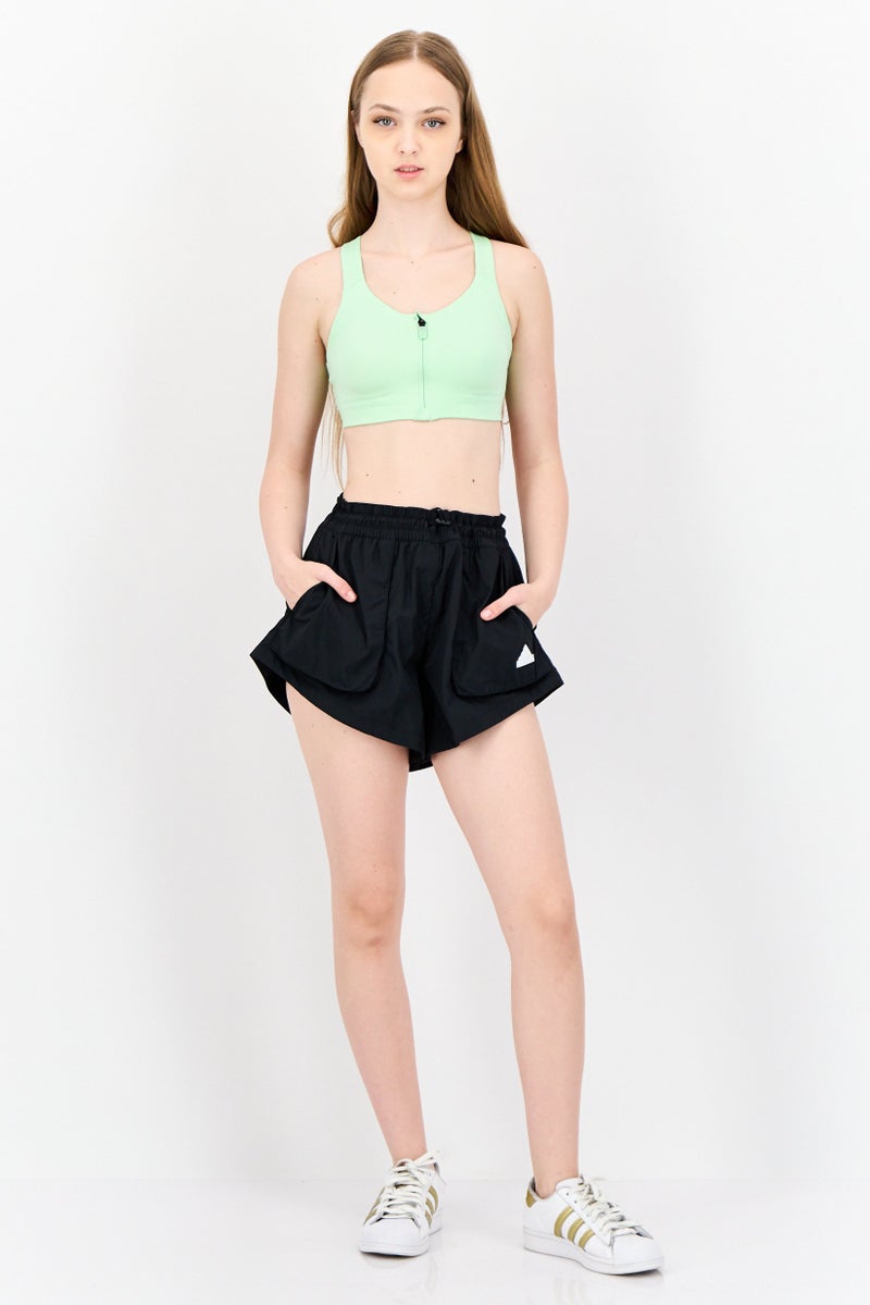 Adidas Women Sportswear Fit Training Shorts, Black  - Image 4
