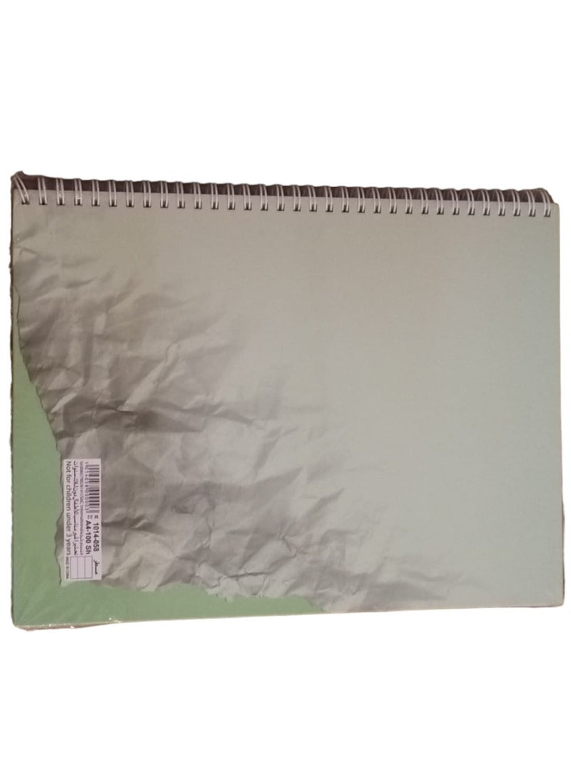 SBC - A4 Spiral Notebook 100 Pages - Image 1