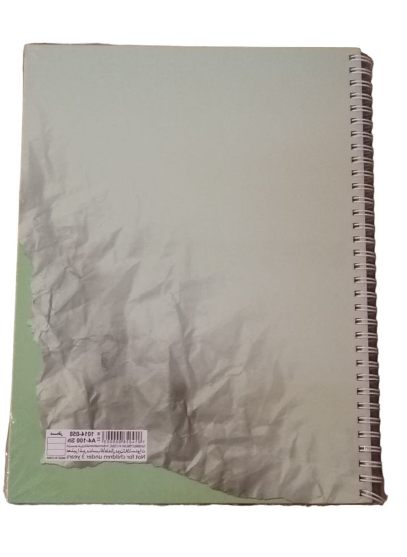 SBC - A4 Spiral Notebook 100 Pages - Image 1