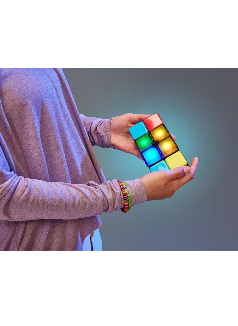 M MIAOYAN - Electronic Handheld Game | Addictive Multiplayer Puzzle Game of Skill | Flip, Slide & Match Colors to Beat the Clock | 4 Thrilling Game Modes | Ages 8+ - Image 1