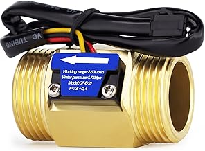 DIGITEN DIGITEN Digiten G1" Male Thread Water Flow Hall Sensor Switch Flowmeter Counter 2-50L/min  - Image 1