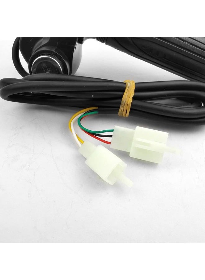 L-faster Bike Throttle Handle Speed Accelerator Grip with Key Switch Indicator for E-Scooter Bicycle (36V) - Image 5